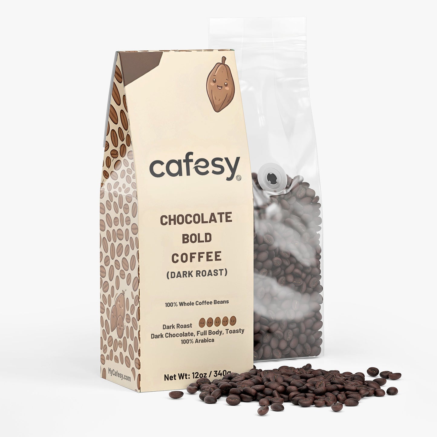 Cafesy™ - Chocolate Bold Coffee (Dark Roast)
